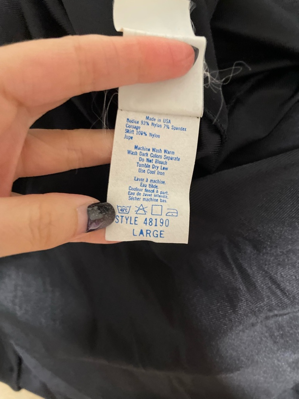 Vintage floor length slip xs/s - Picture 8 of 8